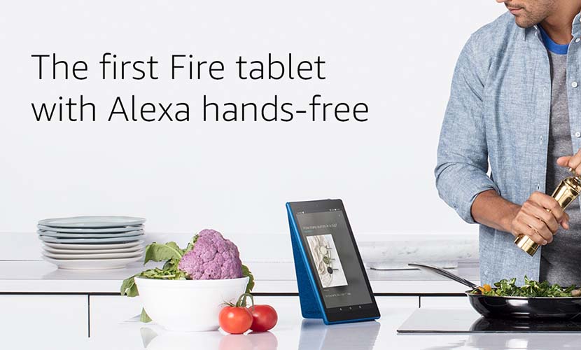 Fire HD 10 hands free alexa