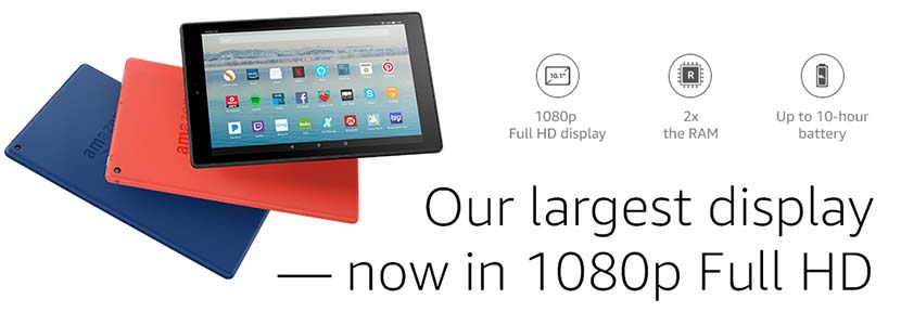 Performance All-New Fire HD 10 Tablet