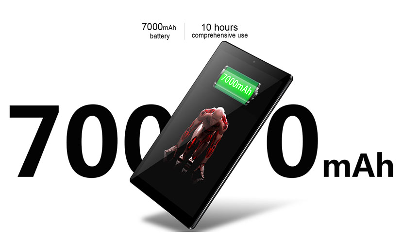 7000 mAh Battery of CHUWI Hipad