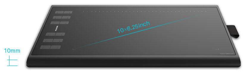 Design and Display of Huion H1060P