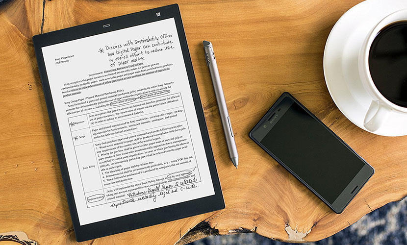 Sony Digital Paper Review (DPT-CP1/B): The Best Way To Whiteboard!