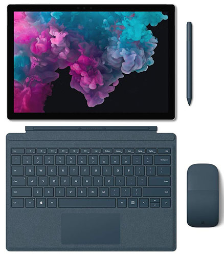 Surface Pro 6 With Keyboard, Mouse and Pen