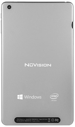 NuVision Solo Signature Edition tablet back design