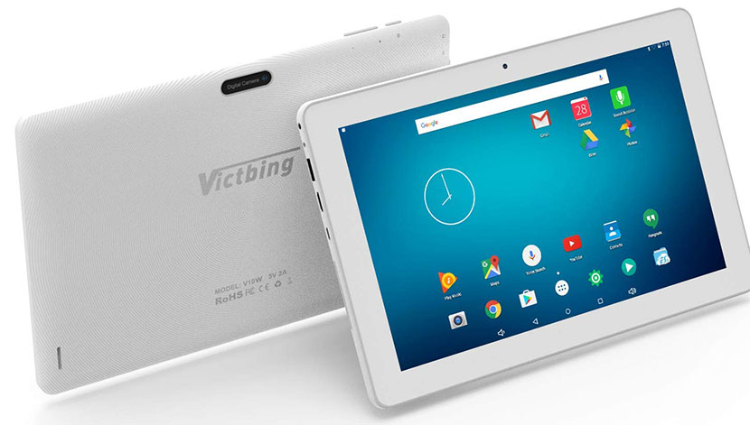 design and display of Victbing V10W tablet