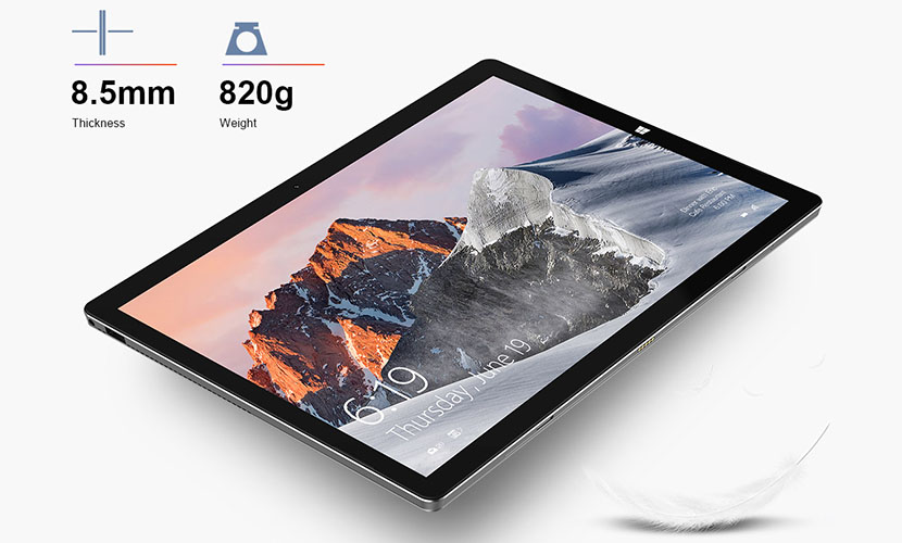 display and design of Teclast X6 Pro