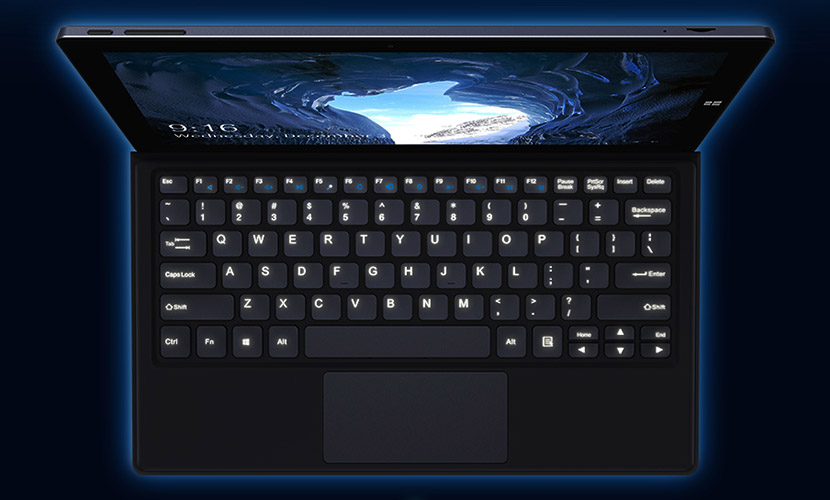 CHUWI Ubook comes with backlit keyboard