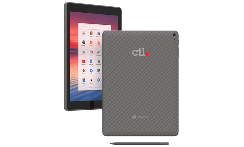 Design and Display of CTL Chromebook Tab Tx1