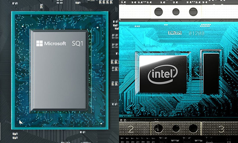 microsoft sq1 processor review