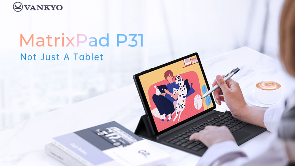 【美品】キーボード付タブレット MatrixPad P31