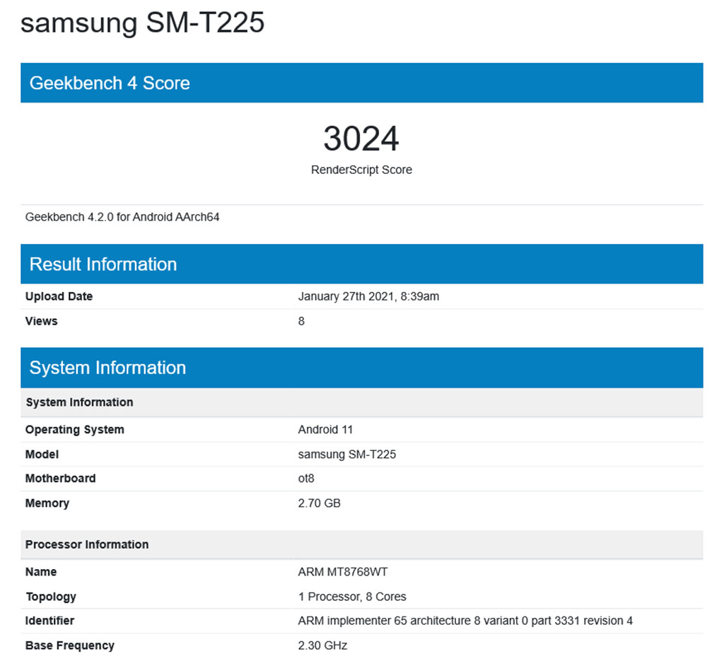 samsung sm-t225 geekbench