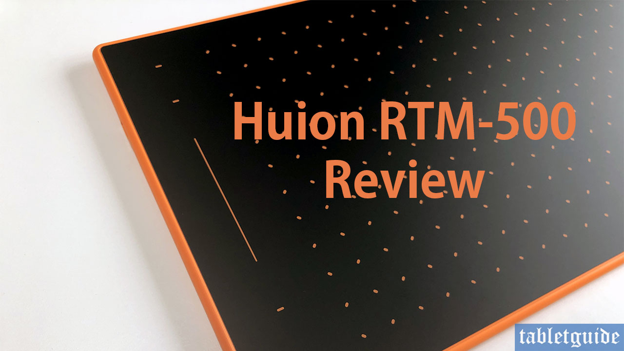 Huion Inspiroy RTM-500 Graphics Pen Tablet Review - My Tablet Guide