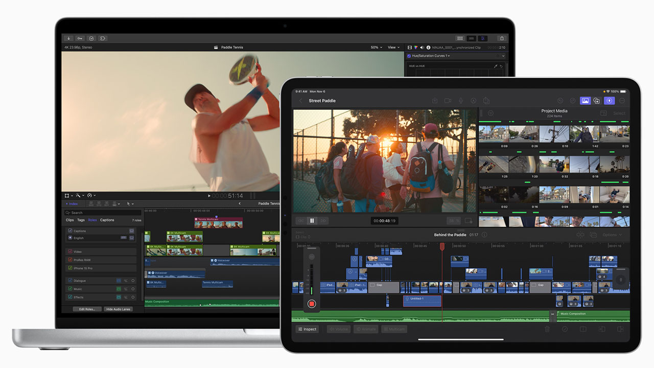 Apple Final Cut Pro for Mac and iPad