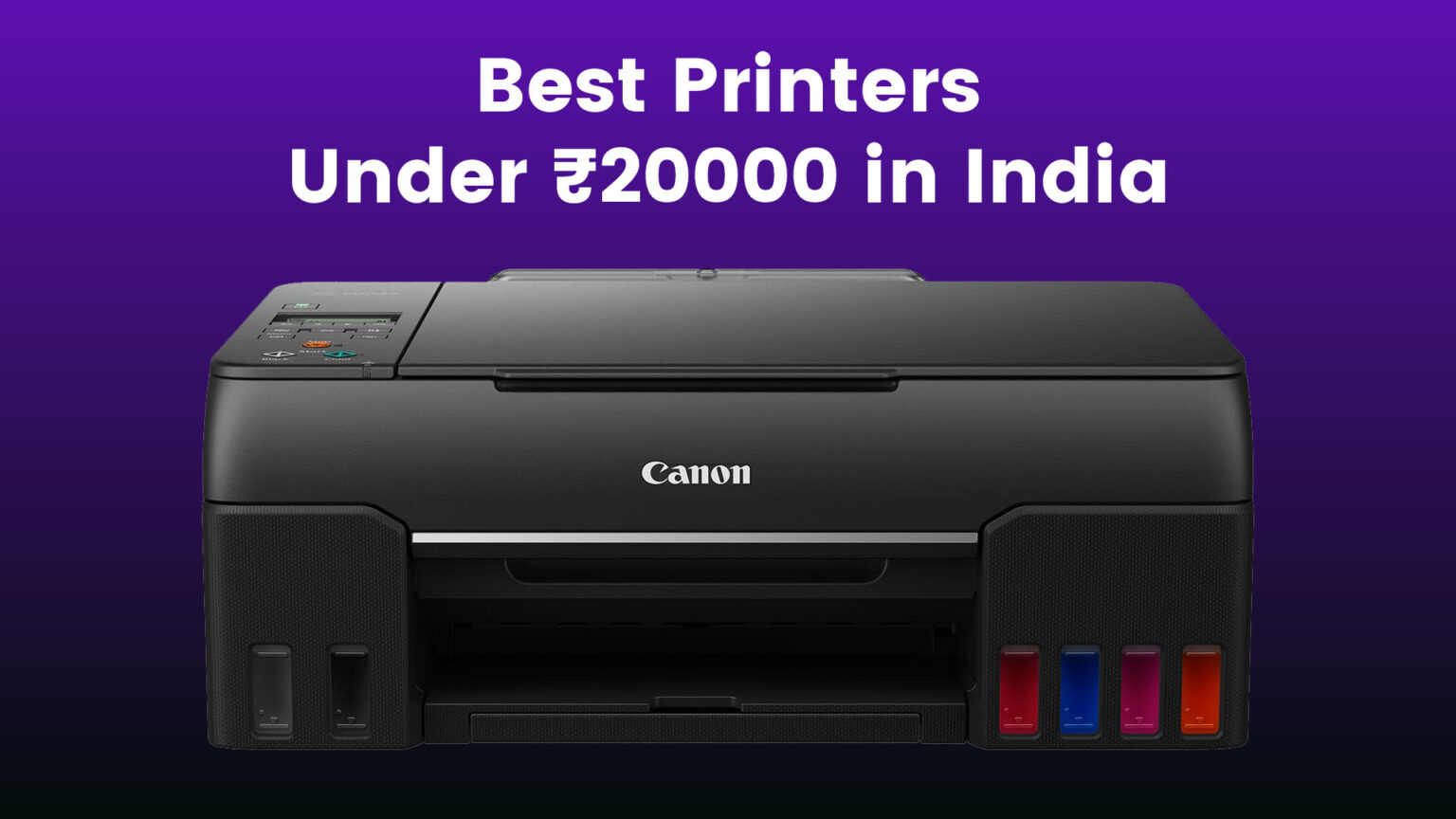 10 Best Printers Under 20000 in India 2024 My Tablet Guide