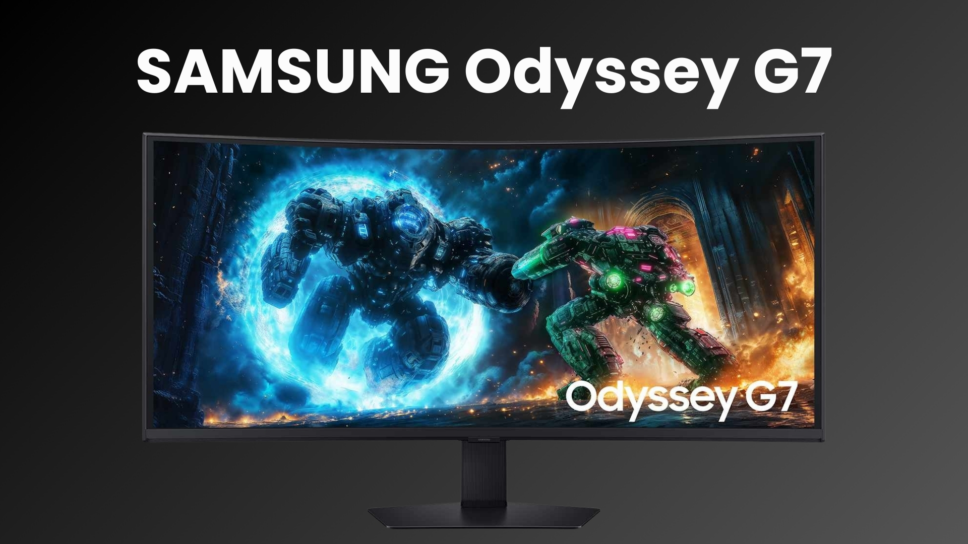 Samsung Unveils Odyssey G7 Monitors