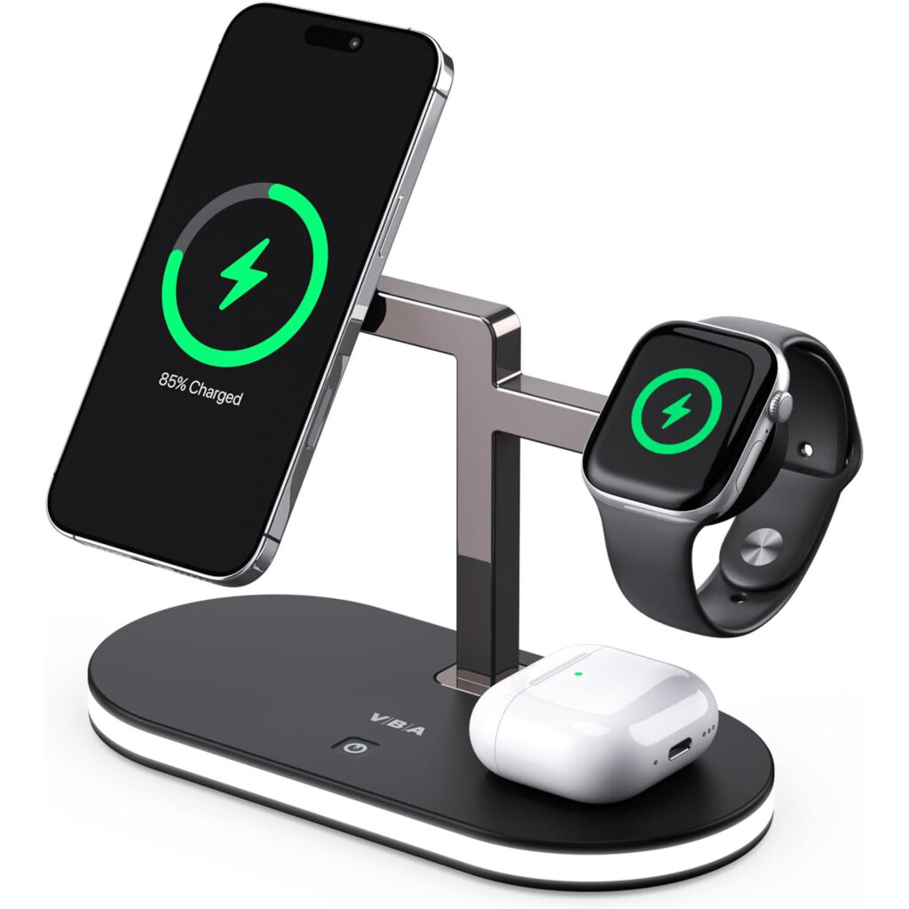 VBA 4 in 1 Wireless Charging Station for Apple